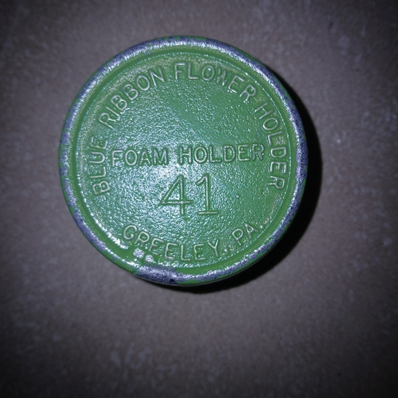 Vintage MCM Yamasan Tri-footed Ikebana Bowl Planter Thick Sand Glaze - Picture 11 of 11